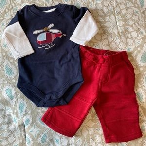 *NWT* Gymboree Helicopter Set